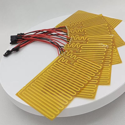 Elektrische kundenspezifische flexible Heizung, Stärke des Polyimide-Dünnfilm-Heizelement-0.1mm