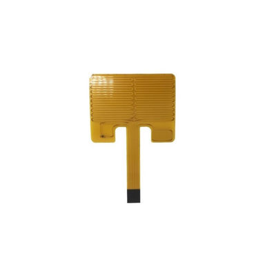 Soem-Metallpolyimide-Heizelement flexibel mit gelbe schwarze Farbspezieller Form