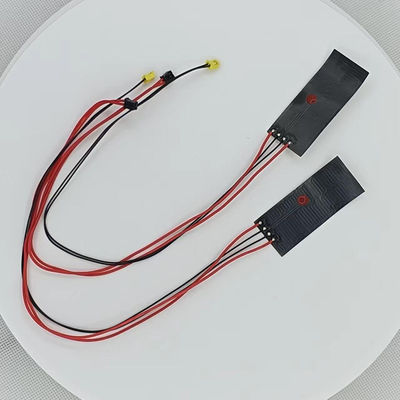Kundenspezifischer elektrischer Polyimide-Heizungs-Film mit gelber schwarzer Farbe