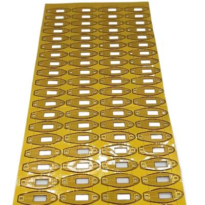 Vielzweckpolyimide Heater Element, kleine Heizungs-Auflage 12v mit gelber schwarzer Farbe