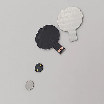 Dünne Graphen Polyimide-Heater Element With Yellow Black-Farbe