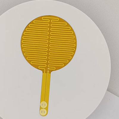 Runde Form Polyimide-Folien-Heizung, kundenspezifische flexible Heater For Leg Massager