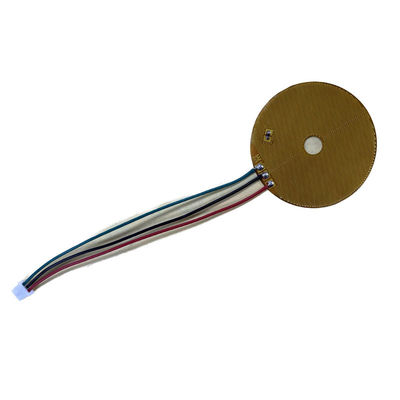 Gelbe/schwarze Farbe kundengebundener PU-Film Heater With Copper Core Components