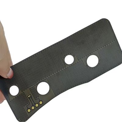 Gelb/Schwarz Polyimid-Flexheizungen Dünne Heizung mit Überhitzschutz