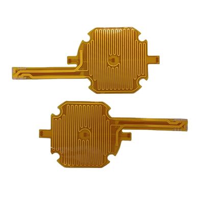 Gelbes/schwarzes Weichfolie-Heater Durable Heat Resistant Flexible-Heizelement