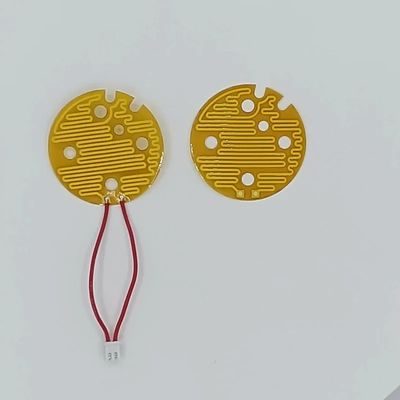 Besondere Größe Polyimid-Heizungselement Dicke 0,1 mm-1 mm Langlebig Langlebig