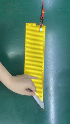 Form und Größe maßgeschneiderter Polyimid Kapton Filmheizer mit 3M Rückklebstoff